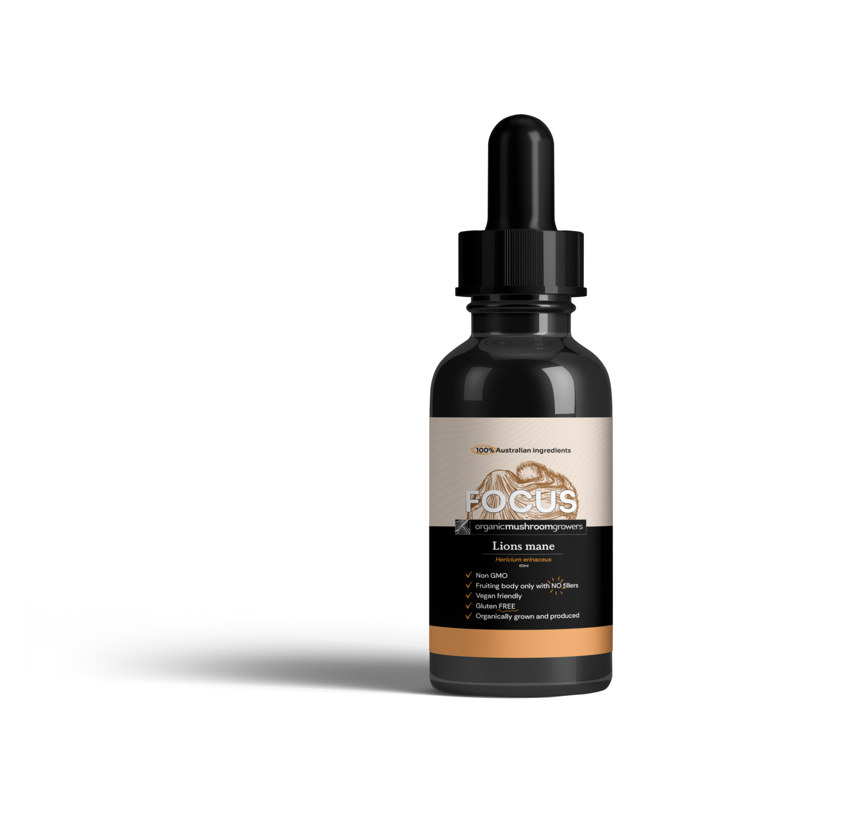 Lion's mane tincture liquid extract