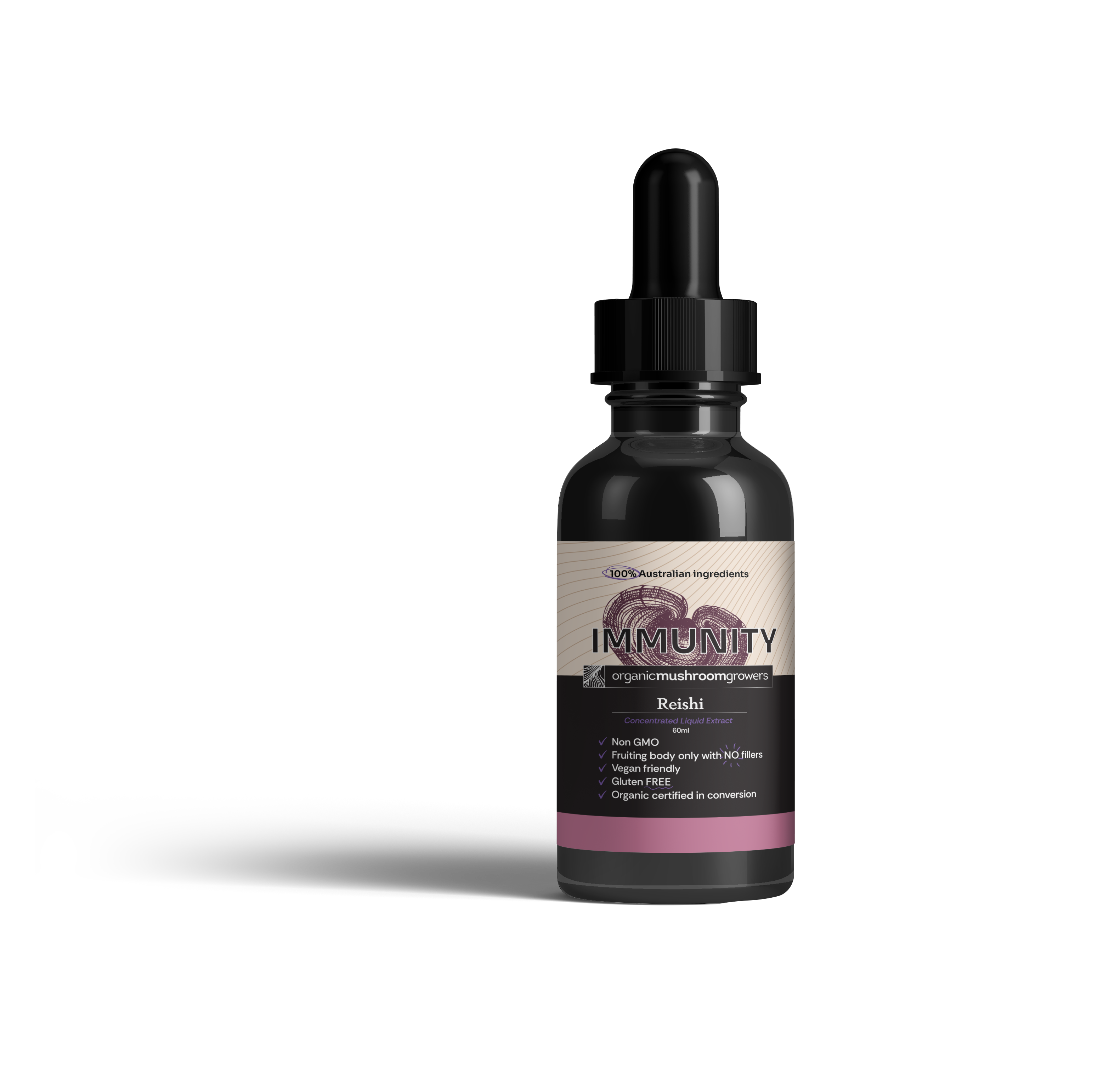 Organic Reishi Mushroom Liquid Extract 1 Organic Reishi Mushroom Liquid Extract